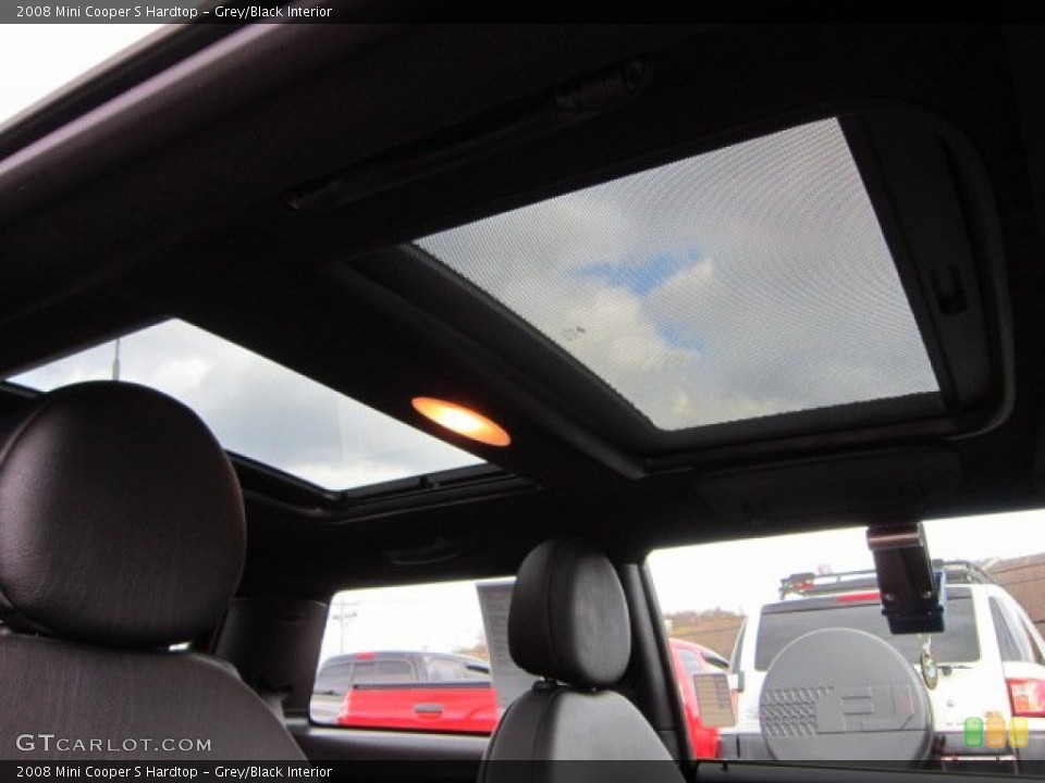 Grey/Black Interior Sunroof for the 2008 Mini Cooper S Hardtop #56431438