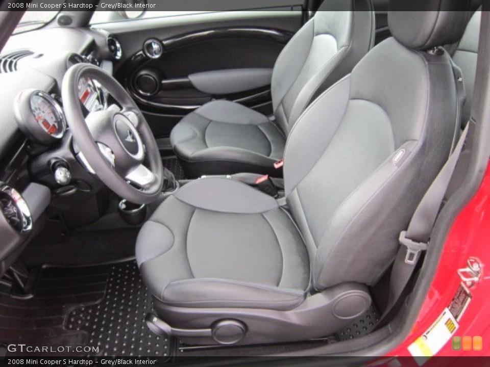 Grey/Black Interior Photo for the 2008 Mini Cooper S Hardtop #56431453