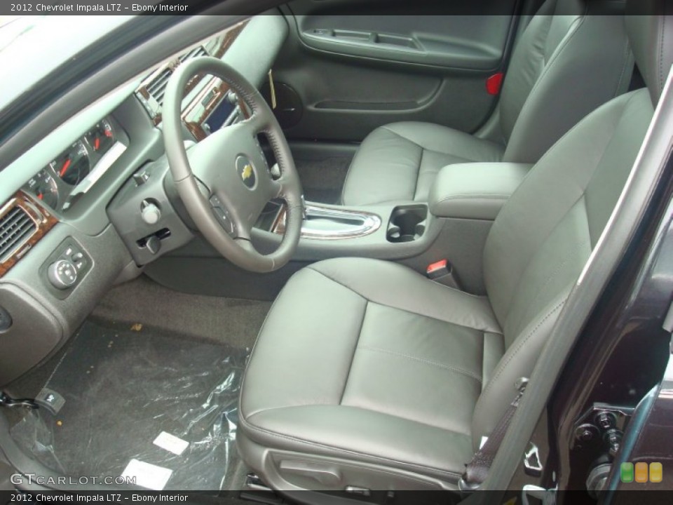 Ebony Interior Photo for the 2012 Chevrolet Impala LTZ #56432482