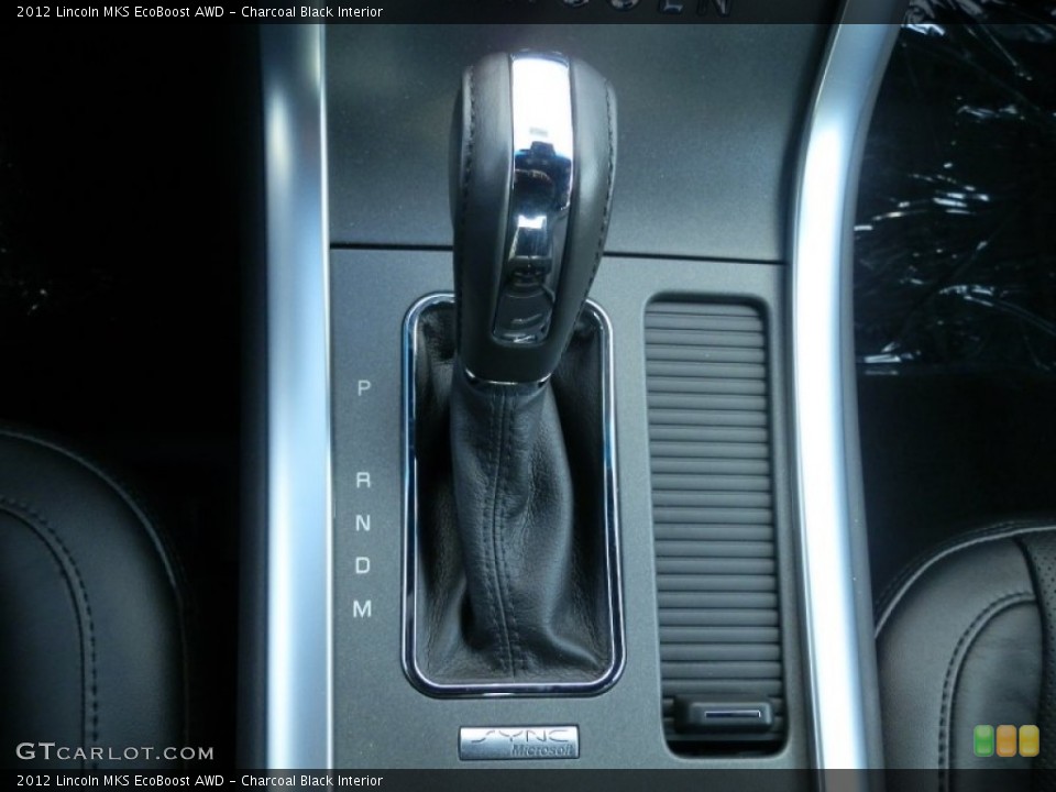 Charcoal Black Interior Transmission for the 2012 Lincoln MKS EcoBoost AWD #56434726
