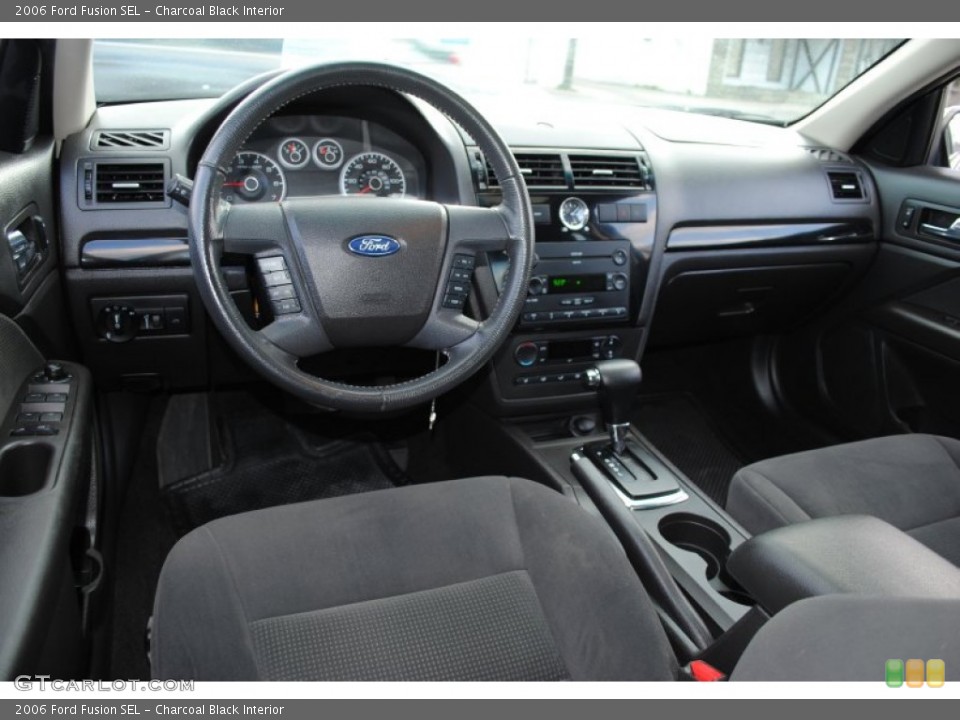 Charcoal Black Interior Dashboard for the 2006 Ford Fusion SEL #56435218