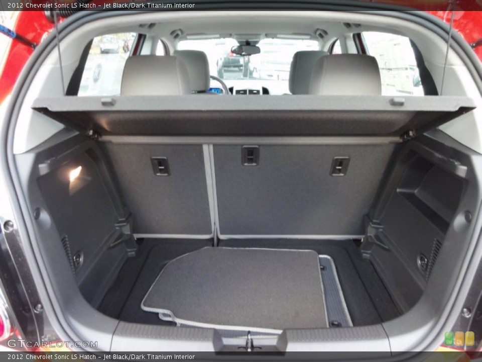 Jet Black/Dark Titanium Interior Trunk for the 2012 Chevrolet Sonic LS Hatch #56437153
