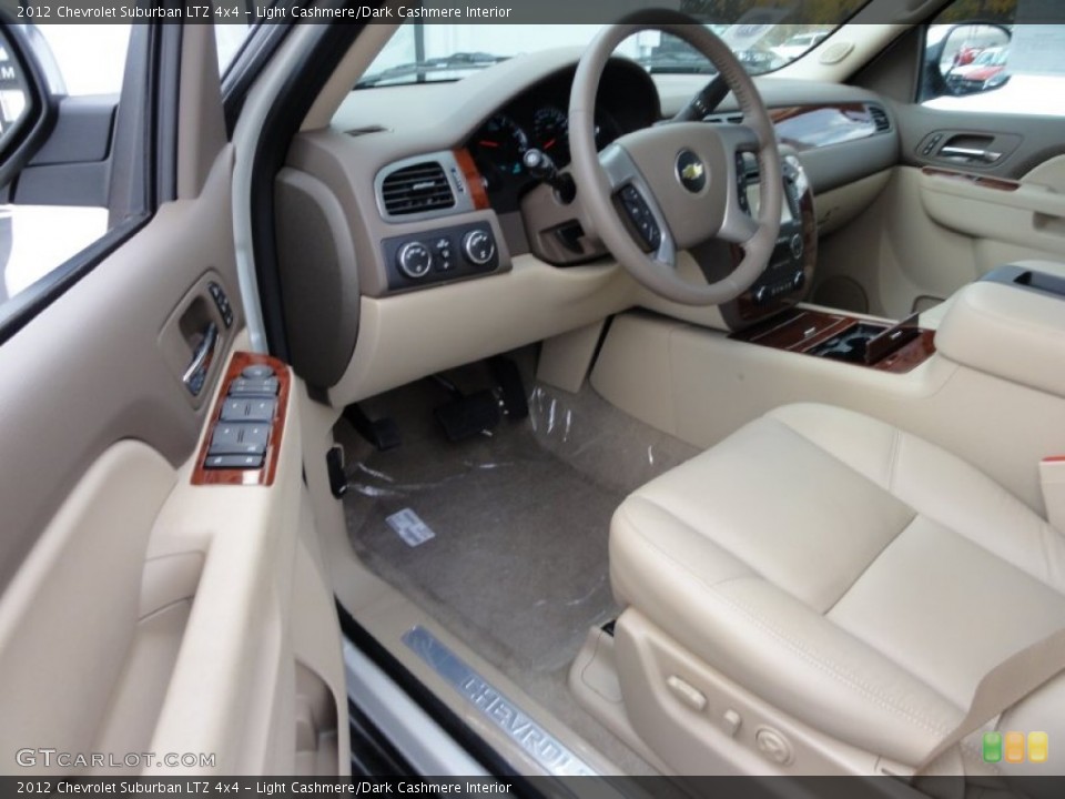 Light Cashmere/Dark Cashmere Interior Photo for the 2012 Chevrolet Suburban LTZ 4x4 #56437849