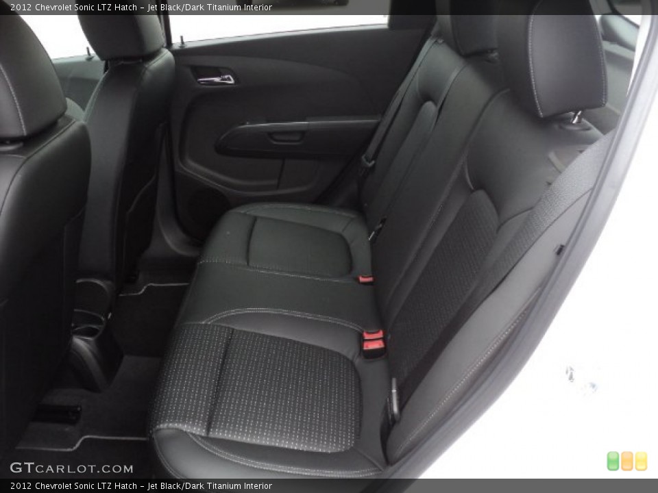 Jet Black/Dark Titanium Interior Photo for the 2012 Chevrolet Sonic LTZ Hatch #56439964