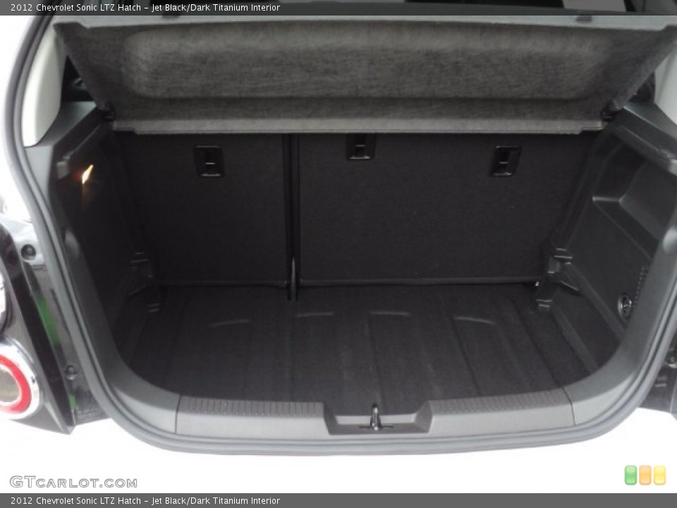 Jet Black/Dark Titanium Interior Trunk for the 2012 Chevrolet Sonic LTZ Hatch #56439973