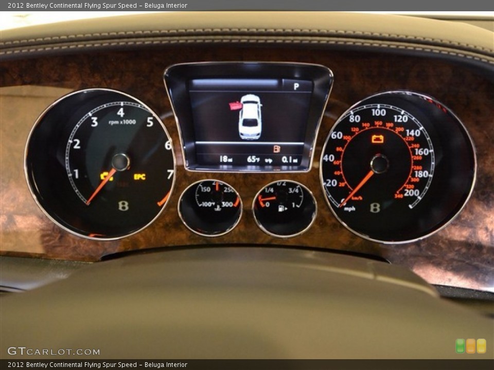Beluga Interior Gauges for the 2012 Bentley Continental Flying Spur Speed #56440225