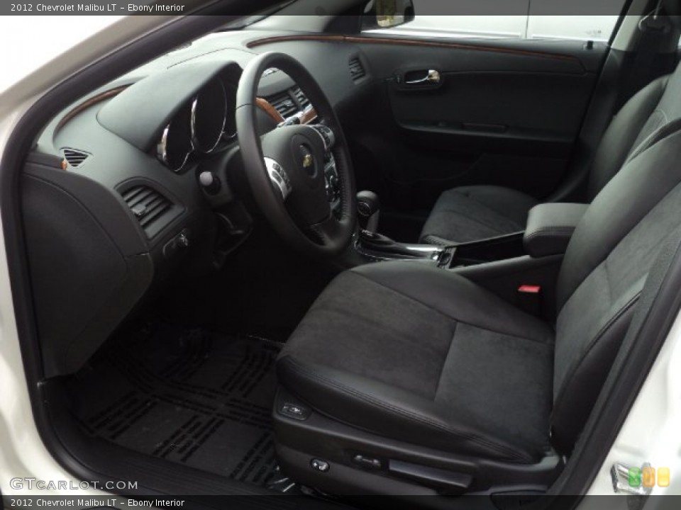 Ebony Interior Photo for the 2012 Chevrolet Malibu LT #56440639