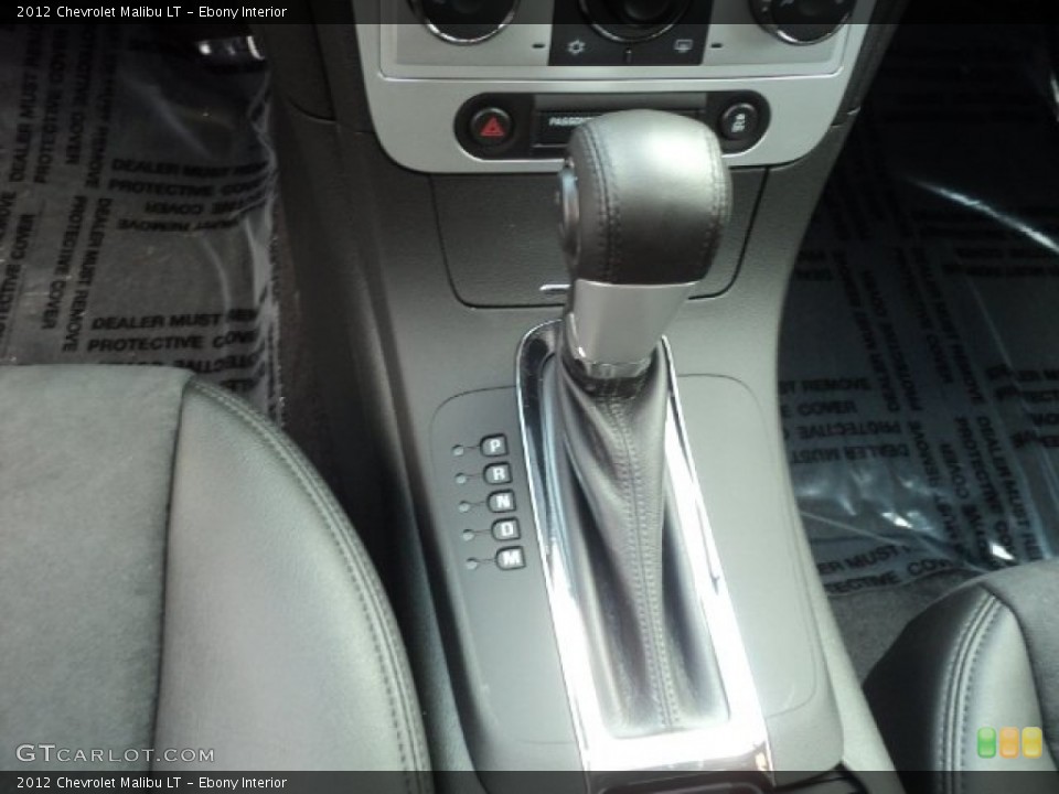 Ebony Interior Transmission for the 2012 Chevrolet Malibu LT #56440651