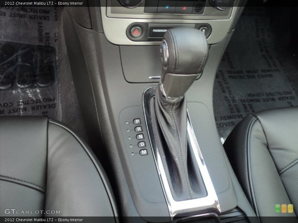 Ebony Interior Transmission for the 2012 Chevrolet Malibu LTZ #56440771