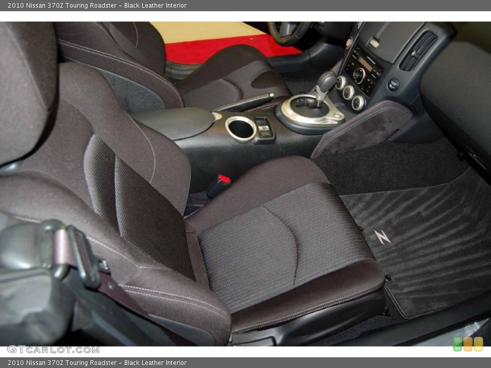 Black Leather Interior Photo for the 2010 Nissan 370Z Touring Roadster #56448920