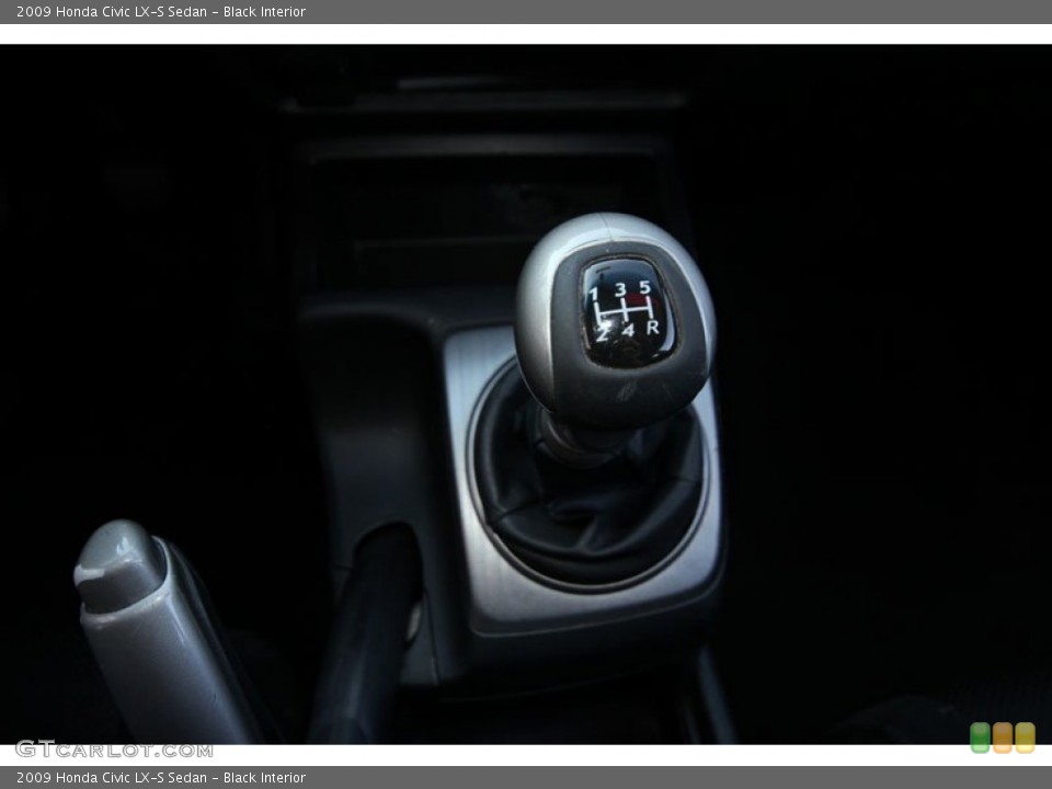 Black Interior Transmission for the 2009 Honda Civic LX-S Sedan #56452703