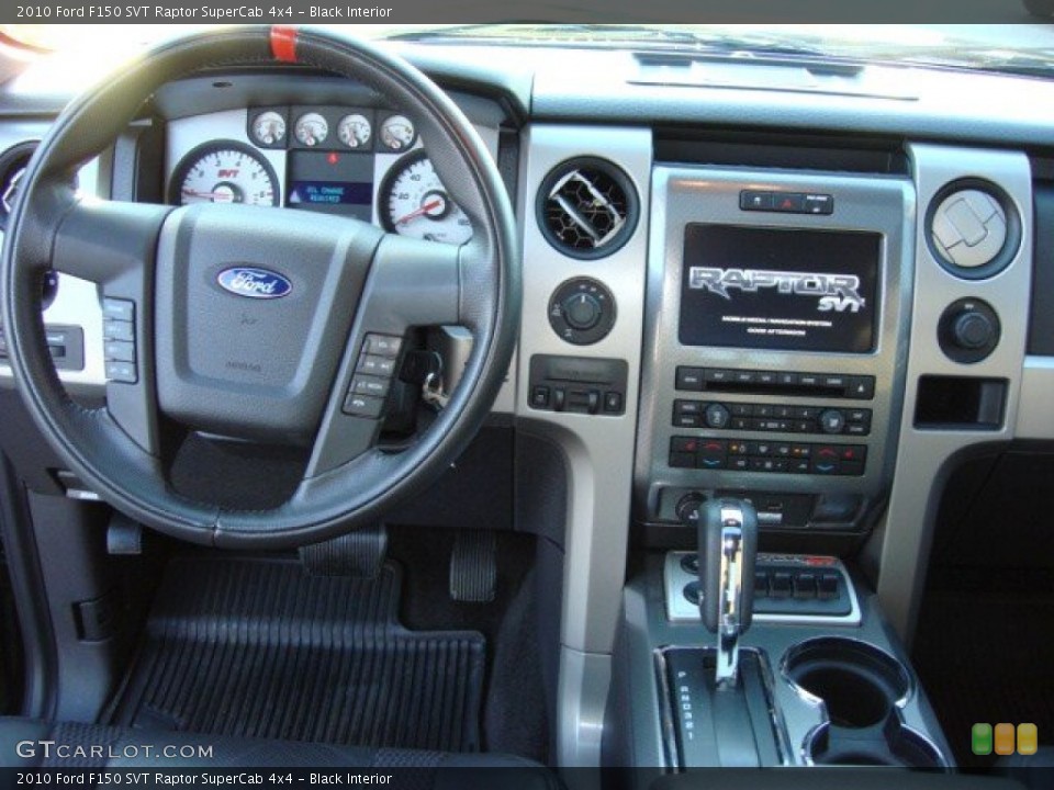 Black Interior Steering Wheel for the 2010 Ford F150 SVT Raptor SuperCab 4x4 #56456864