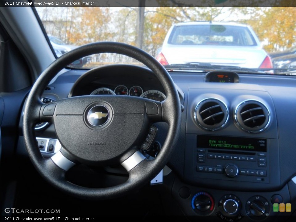 Charcoal Interior Dashboard for the 2011 Chevrolet Aveo Aveo5 LT #56459795