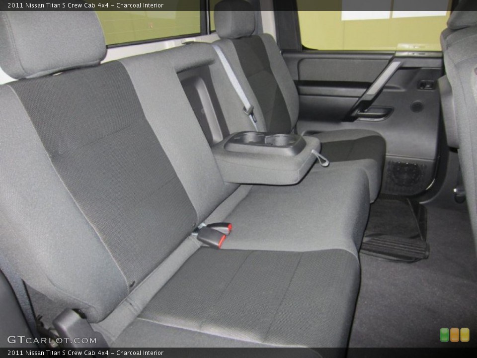 Charcoal Interior Photo for the 2011 Nissan Titan S Crew Cab 4x4 #56459903
