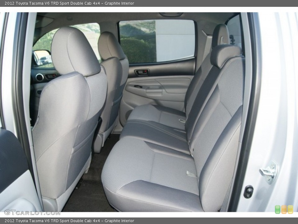 Graphite Interior Photo for the 2012 Toyota Tacoma V6 TRD Sport Double Cab 4x4 #56466131