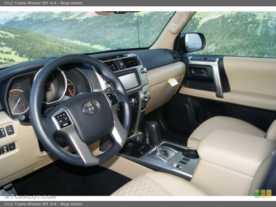 Beige Interior Photo for the 2012 Toyota 4Runner SR5 4x4 #56466681