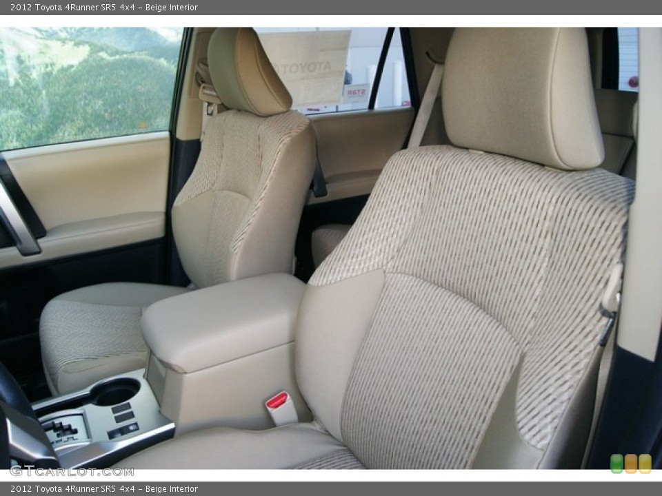 Beige Interior Photo for the 2012 Toyota 4Runner SR5 4x4 #56466698