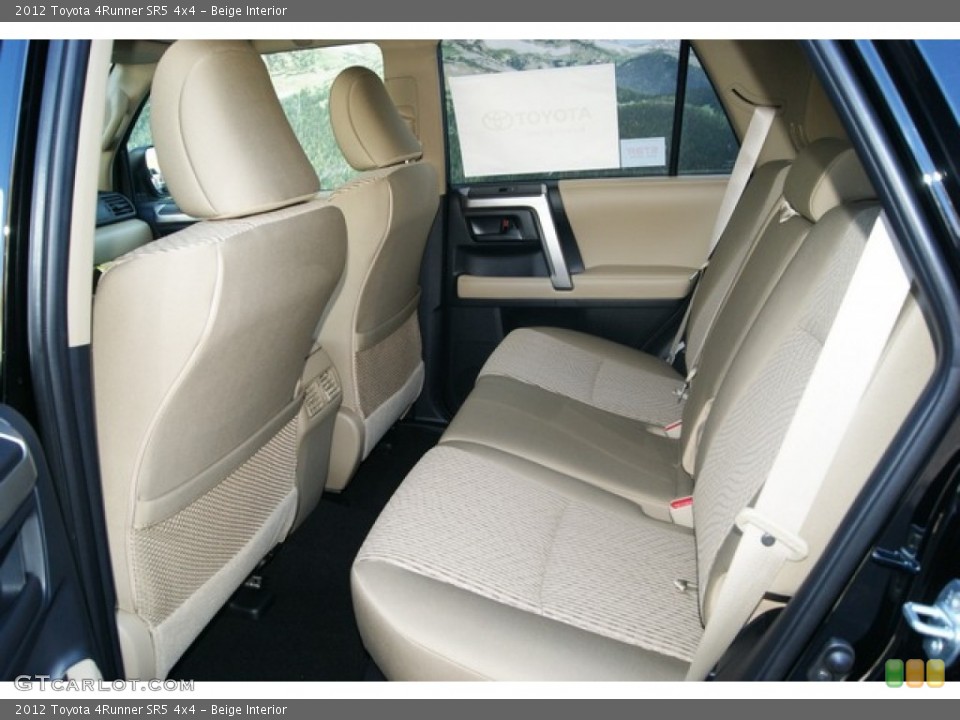 Beige Interior Photo for the 2012 Toyota 4Runner SR5 4x4 #56466707