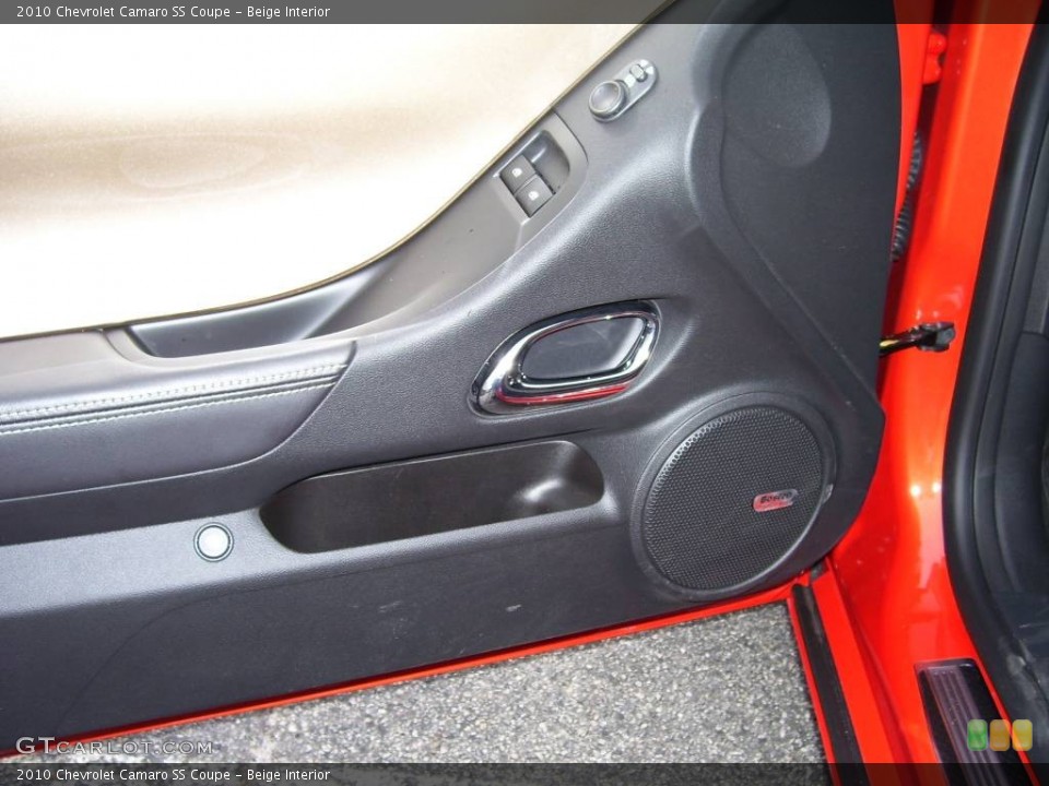 Beige Interior Controls for the 2010 Chevrolet Camaro SS Coupe #56467061