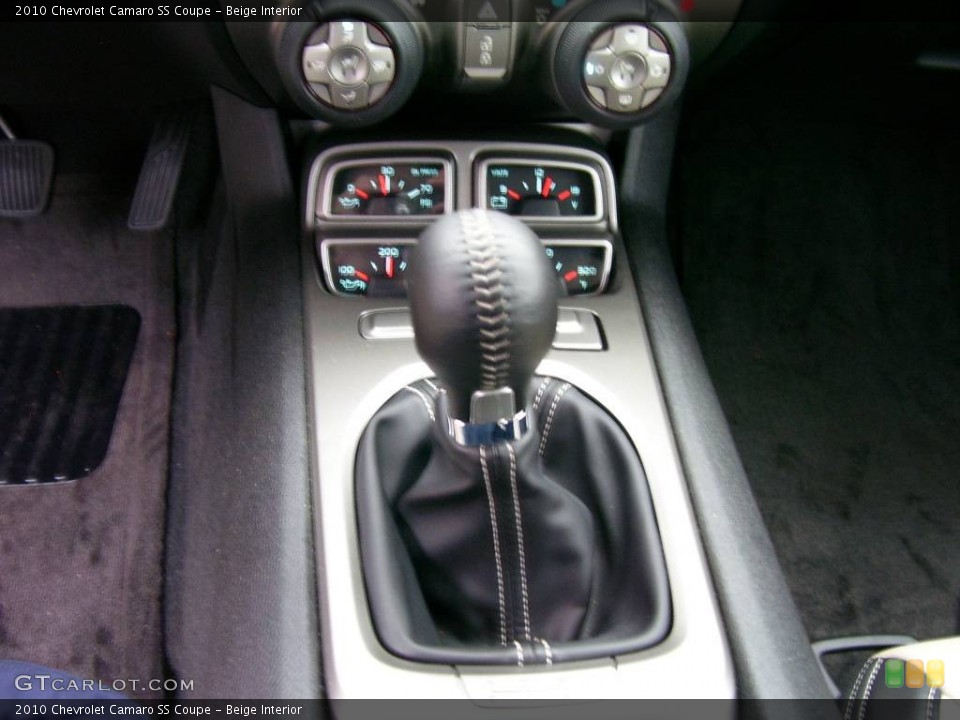 Beige Interior Transmission for the 2010 Chevrolet Camaro SS Coupe #56467112