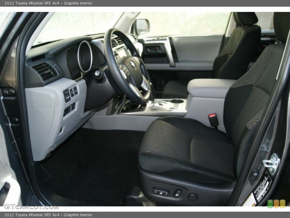 Graphite Interior Photo for the 2012 Toyota 4Runner SR5 4x4 #56467408