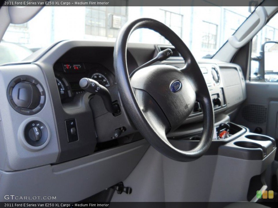 Medium Flint Interior Dashboard for the 2011 Ford E Series Van E250 XL Cargo #56467577