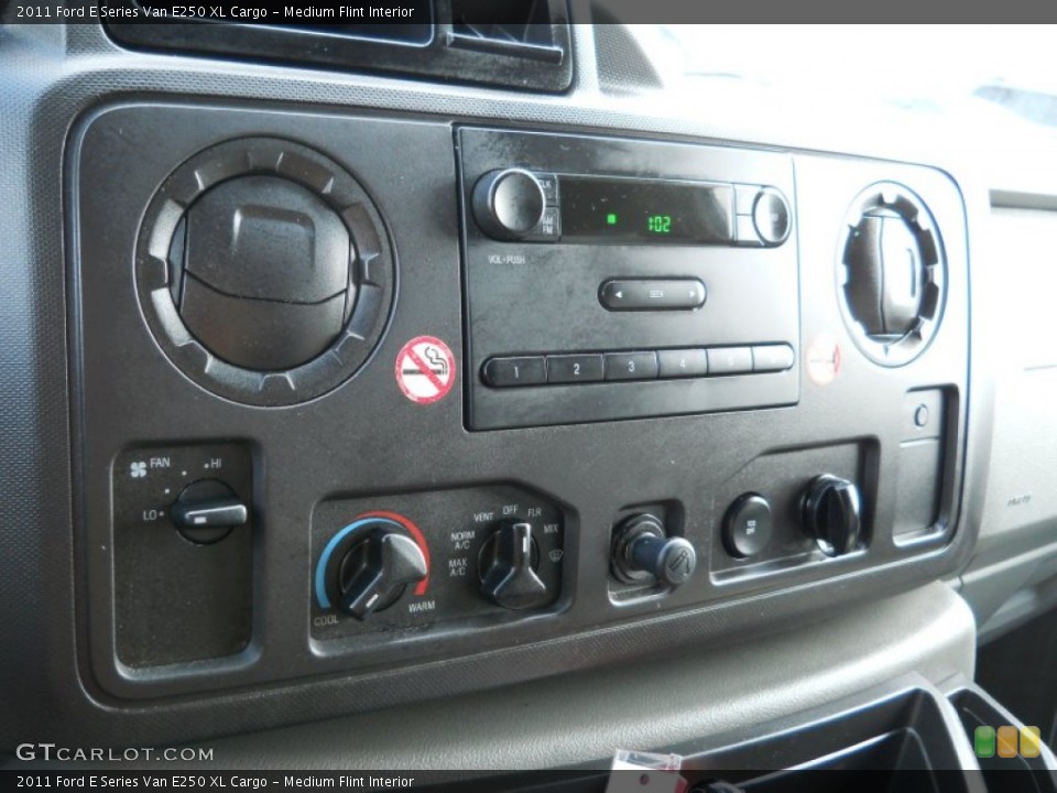 Medium Flint Interior Controls for the 2011 Ford E Series Van E250 XL Cargo #56467607