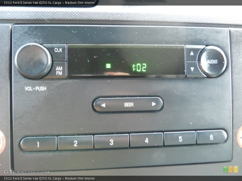 Medium Flint Interior Audio System for the 2011 Ford E Series Van E250 XL Cargo #56467616