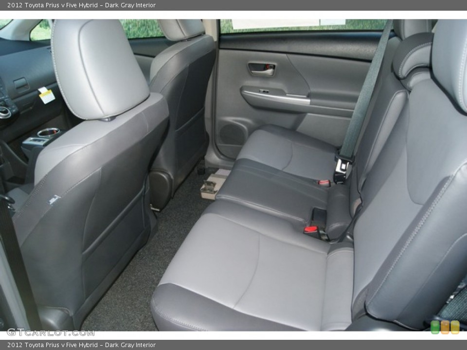 Dark Gray Interior Photo for the 2012 Toyota Prius v Five Hybrid #56467880
