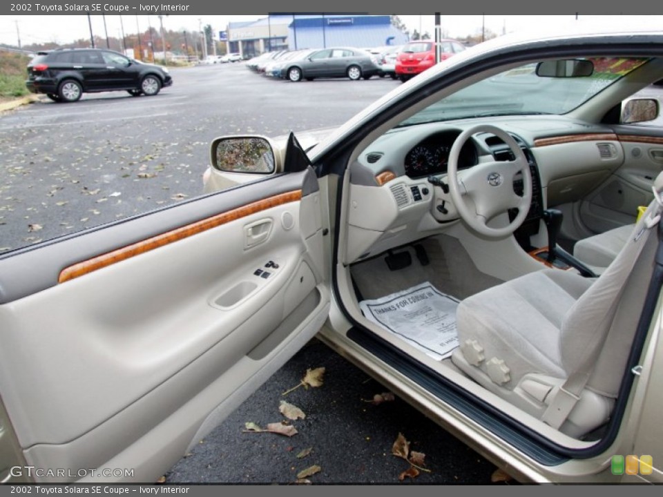 Ivory Interior Photo for the 2002 Toyota Solara SE Coupe #56470526