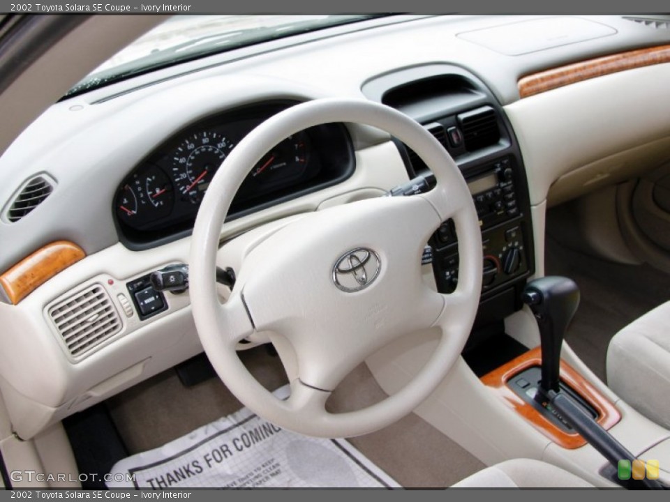 Ivory Interior Photo for the 2002 Toyota Solara SE Coupe #56470532