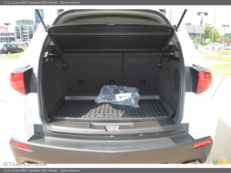 Ebony Interior Trunk for the 2011 Acura RDX  #56471135