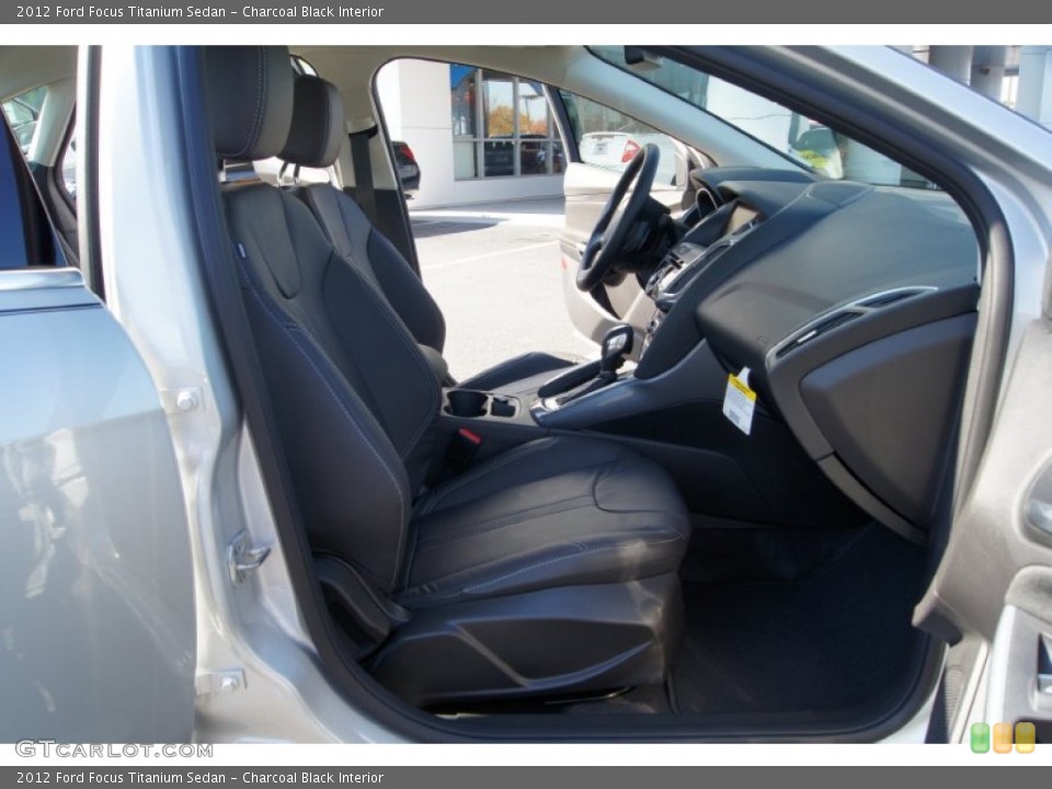Charcoal Black Interior Photo for the 2012 Ford Focus Titanium Sedan #56471690
