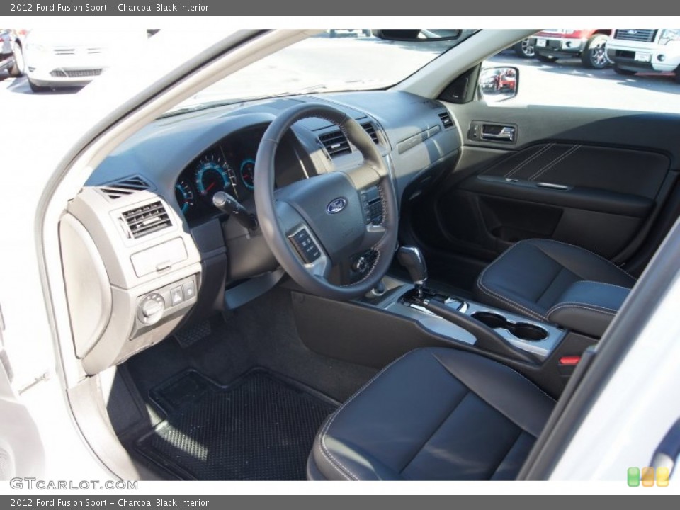 Charcoal Black Interior Photo for the 2012 Ford Fusion Sport #56472080