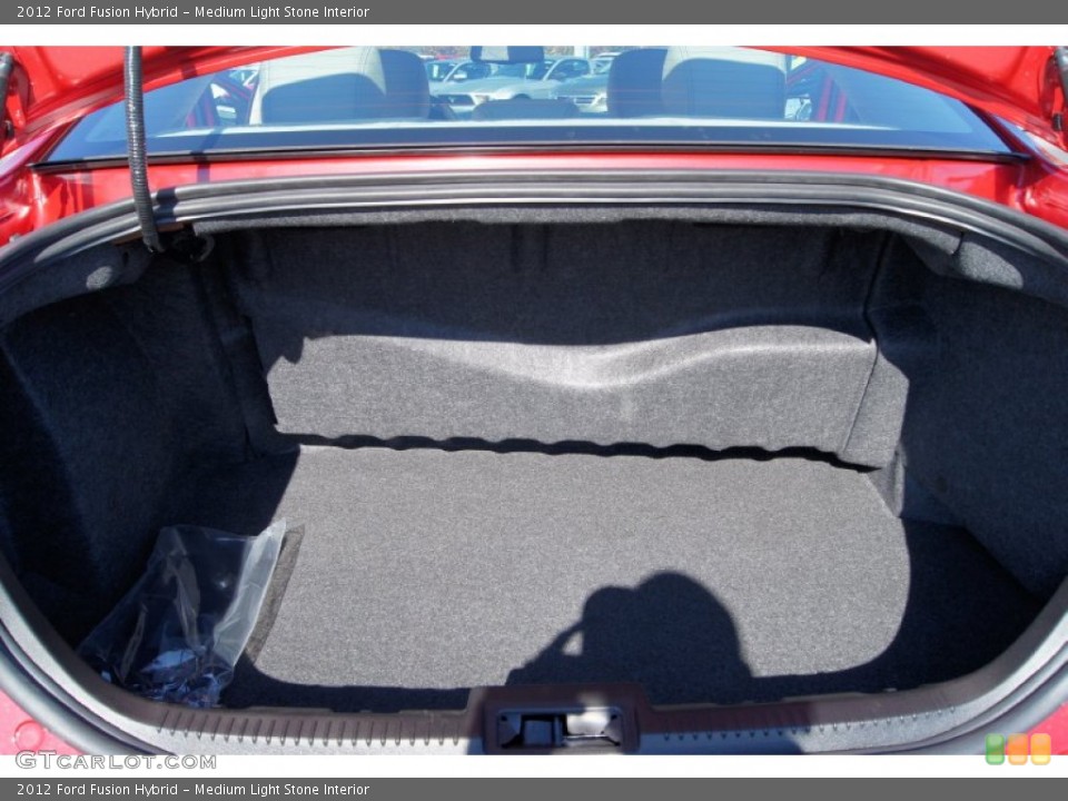 Medium Light Stone Interior Trunk for the 2012 Ford Fusion Hybrid #56472299