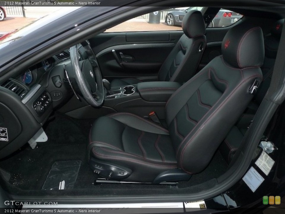 Nero Interior Photo for the 2012 Maserati GranTurismo S Automatic #56473262