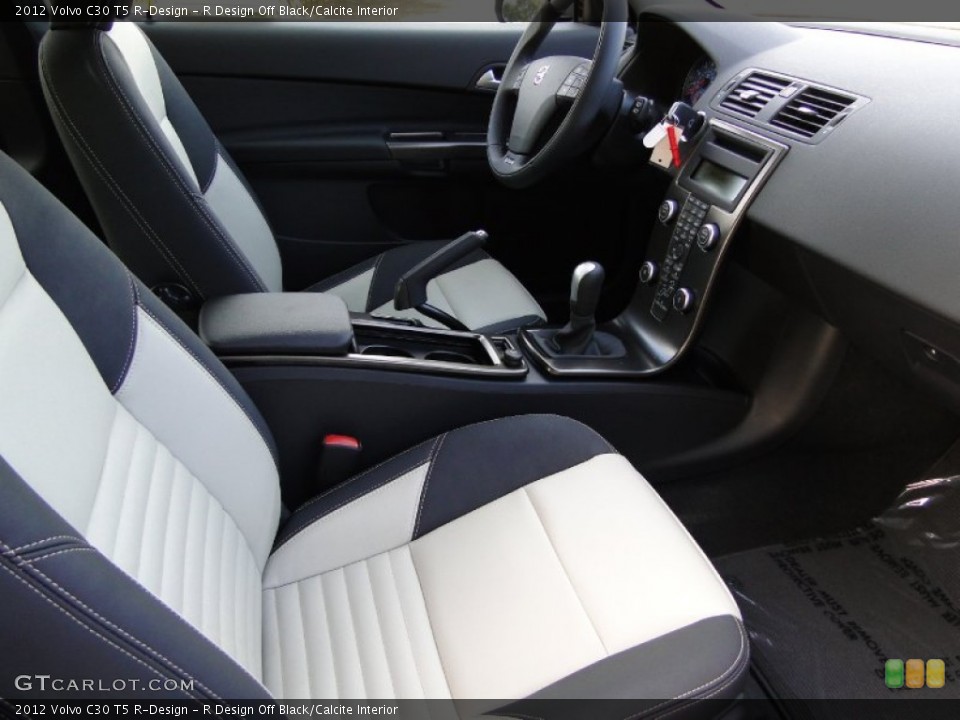 R Design Off Black/Calcite Interior Photo for the 2012 Volvo C30 T5 R-Design #56479548