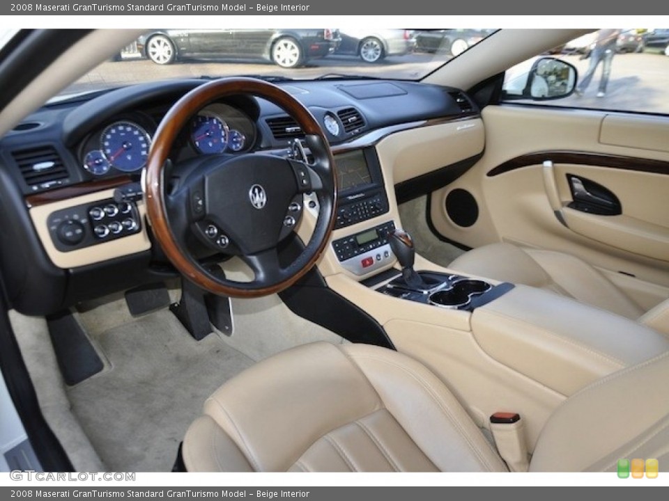 Beige Interior Photo for the 2008 Maserati GranTurismo  #56479593
