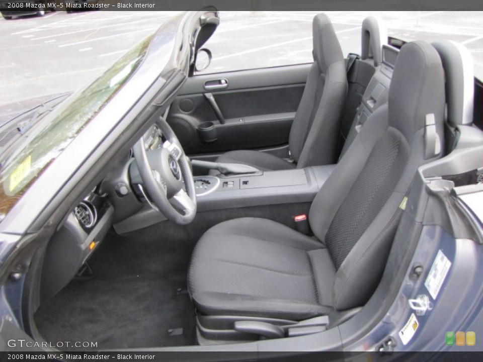 Black Interior Photo for the 2008 Mazda MX-5 Miata Roadster #56482791