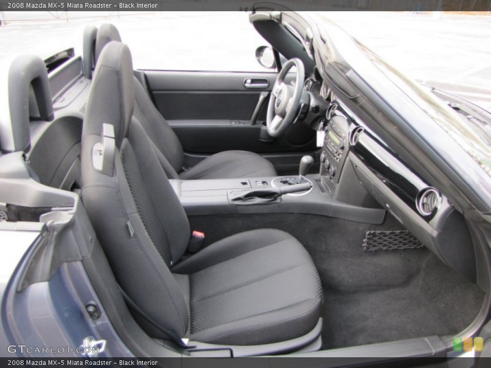 Black Interior Photo for the 2008 Mazda MX-5 Miata Roadster #56482845