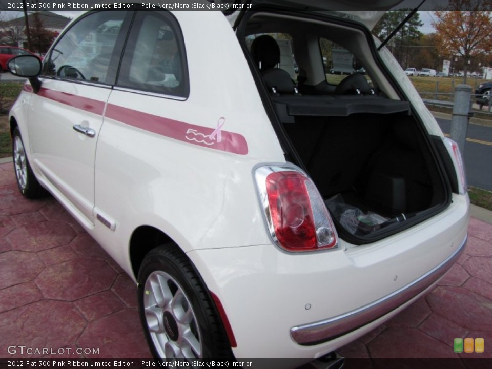 Pelle Nera/Nera (Black/Black) Interior Trunk for the 2012 Fiat 500 Pink Ribbon Limited Edition #56483141