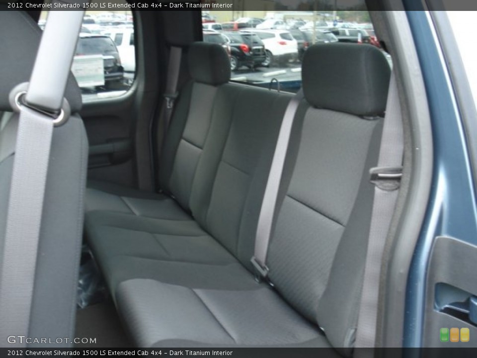 Dark Titanium Interior Photo for the 2012 Chevrolet Silverado 1500 LS Extended Cab 4x4 #56483463