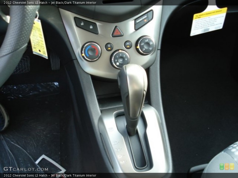 Jet Black/Dark Titanium Interior Transmission for the 2012 Chevrolet Sonic LS Hatch #56484520
