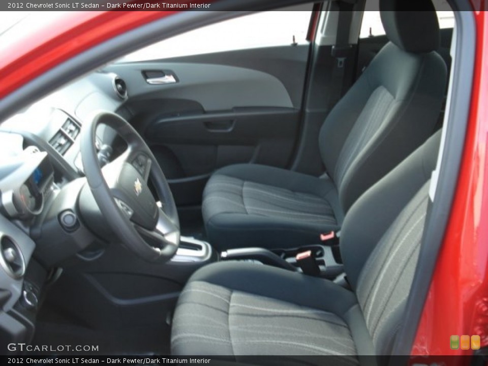 Dark Pewter/Dark Titanium Interior Photo for the 2012 Chevrolet Sonic LT Sedan #56485340