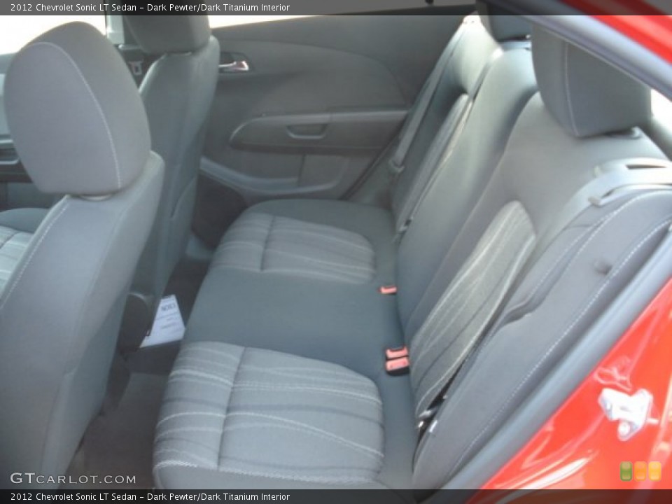 Dark Pewter/Dark Titanium Interior Photo for the 2012 Chevrolet Sonic LT Sedan #56485356