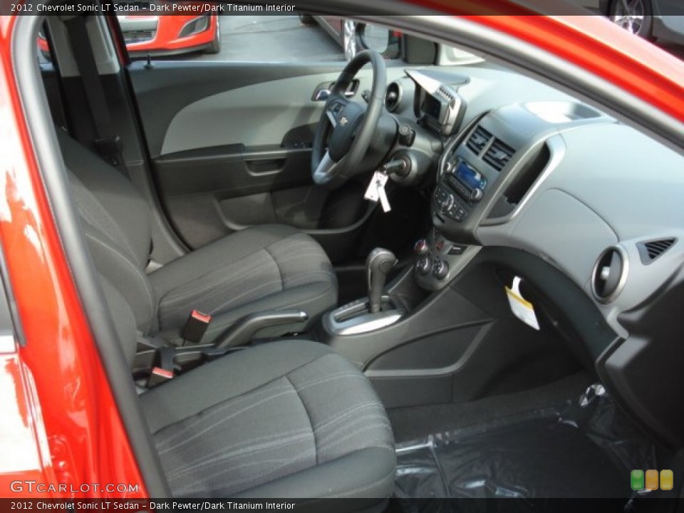 Dark Pewter/Dark Titanium Interior Photo for the 2012 Chevrolet Sonic LT Sedan #56485382