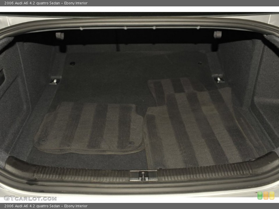 Ebony Interior Trunk for the 2006 Audi A6 4.2 quattro Sedan #56486631
