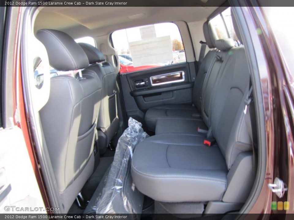 Dark Slate Gray Interior Photo for the 2012 Dodge Ram 1500 Laramie Crew Cab #56489066