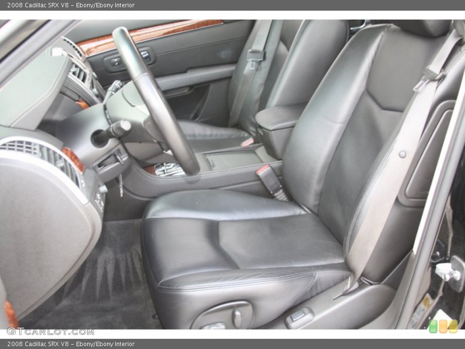 Ebony/Ebony Interior Photo for the 2008 Cadillac SRX V8 #56489451