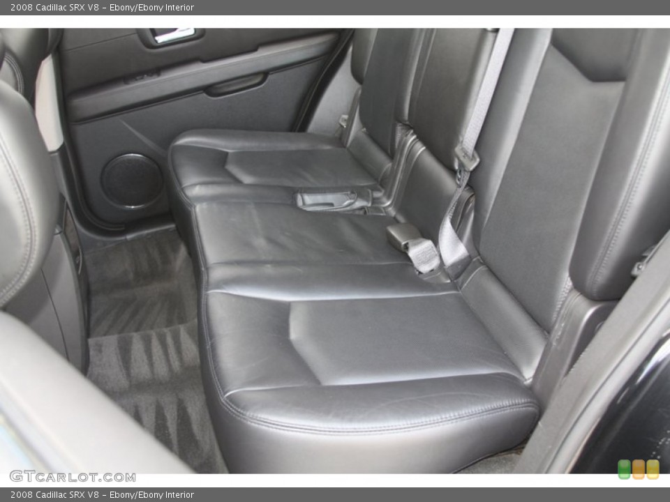 Ebony/Ebony Interior Photo for the 2008 Cadillac SRX V8 #56489460